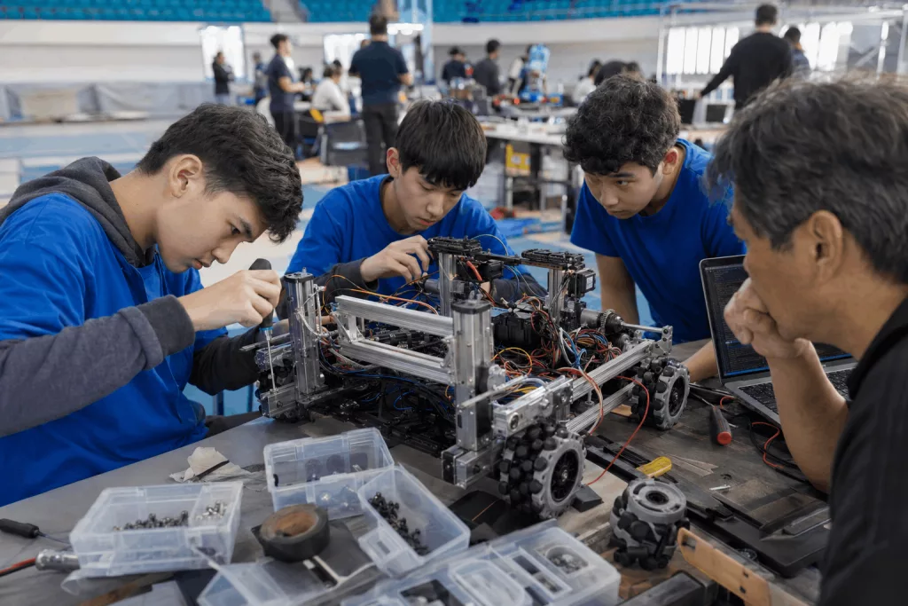 FIRST Global Challenge national robotics selection in Astana