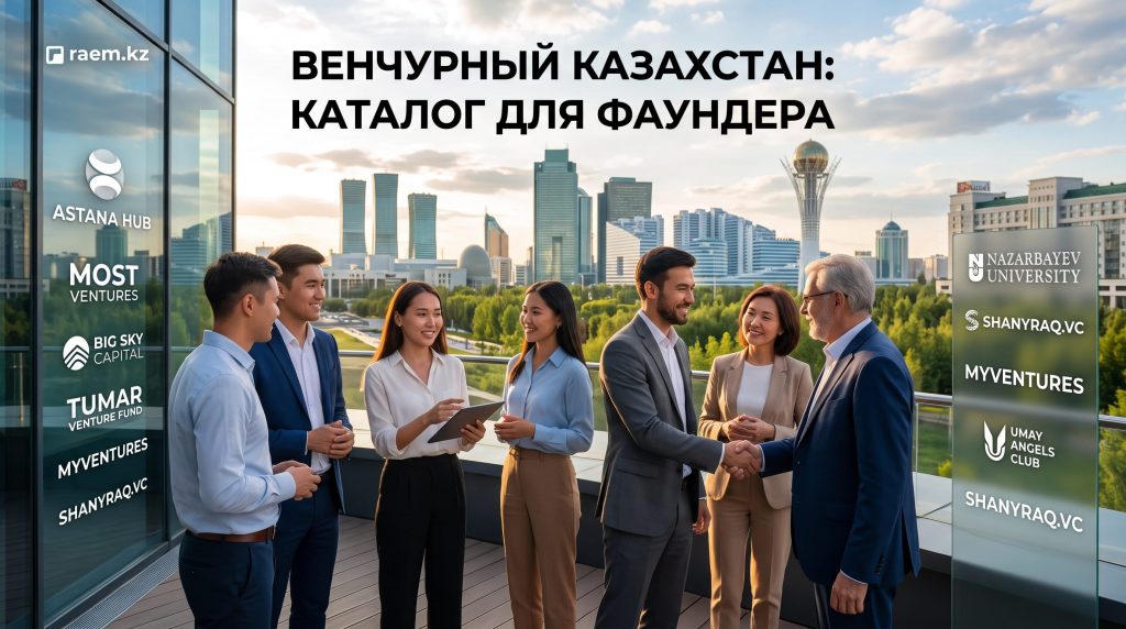 Венчурные фонды, бизнес-ангелы и акселераторы Казахстана: полный каталог для фаундераАвтор: Раимбек Искендиров