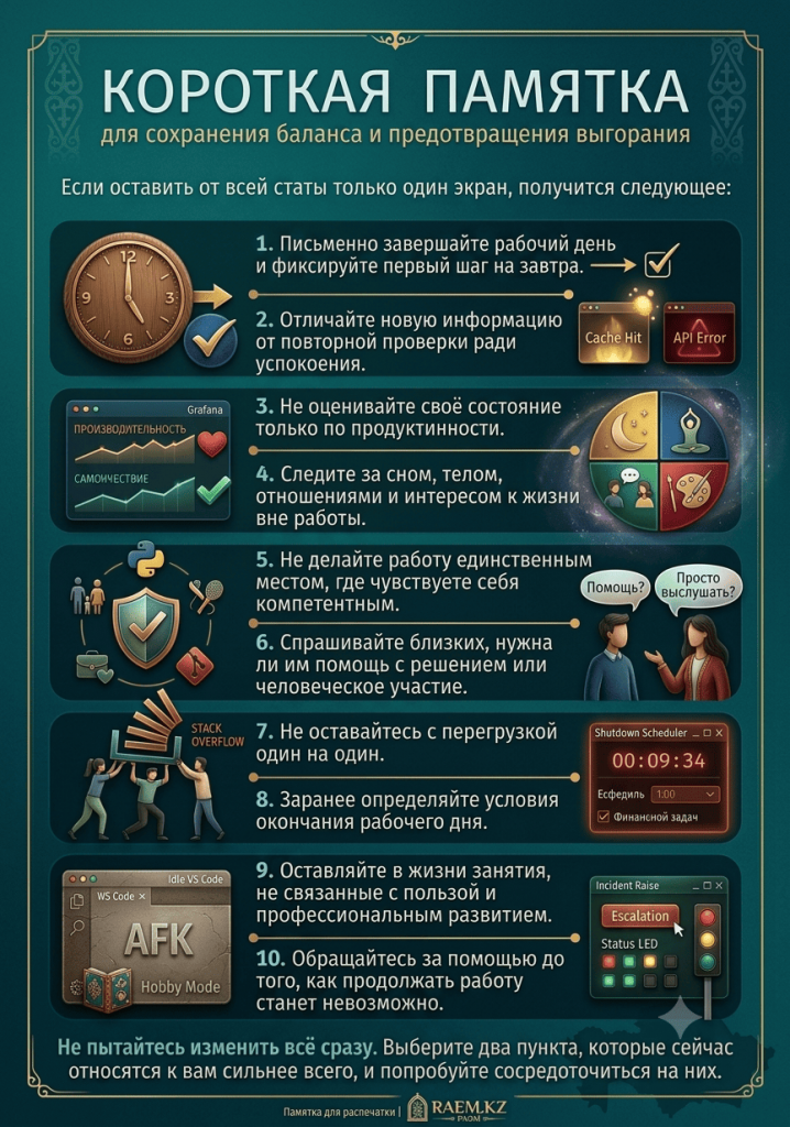 Выгорание в IT — как понять что пора менять работу в технологической сфере Выгорание в IT — как понять что пора менять работу в технологической сфере