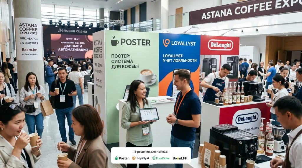 Astana Coffee Expo 2026: выставка кофейной индустрии, HoReCa и IT-автоматизации
