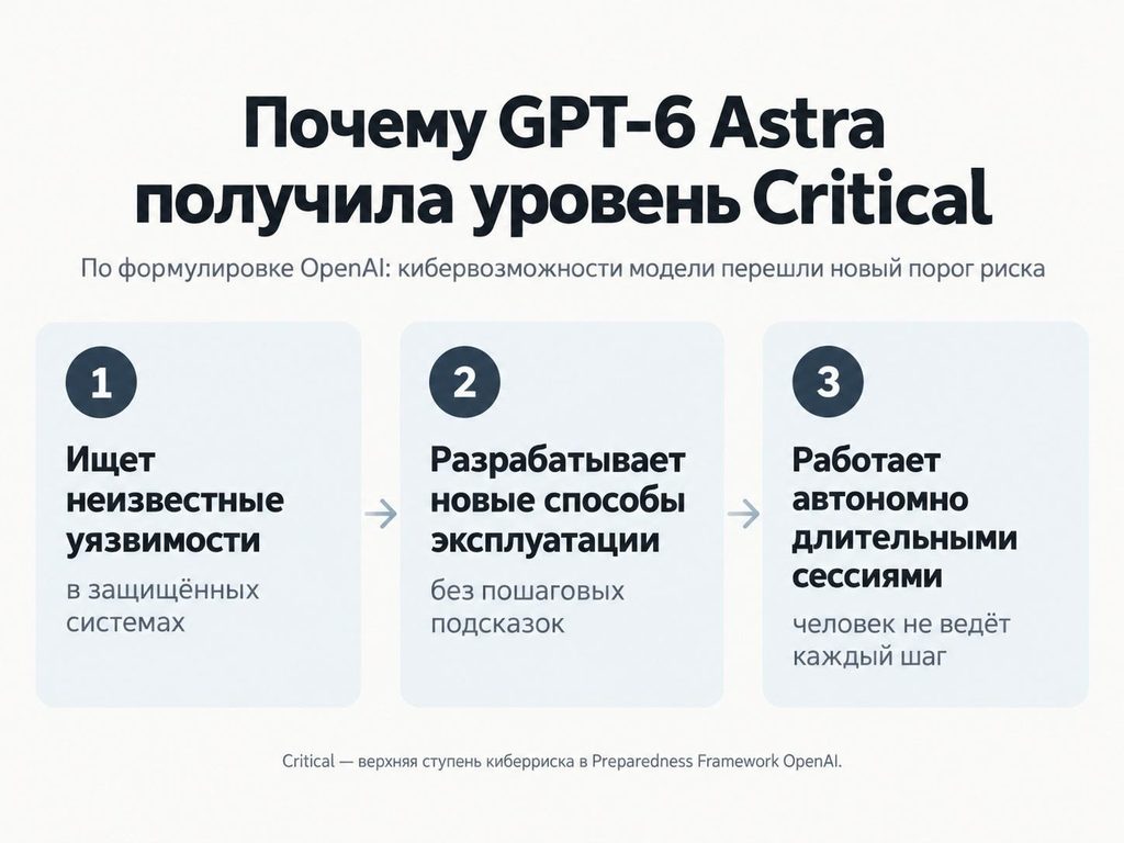 Astra прошла порог, который OpenAI сама называла красной линией. AGI при этом не подтвердился