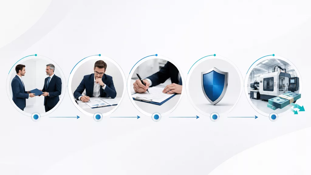 Five stages of securing enterprise financing with Damu guarantee Five core stages of securing enterprise bank financing with a Damu loan guarantee