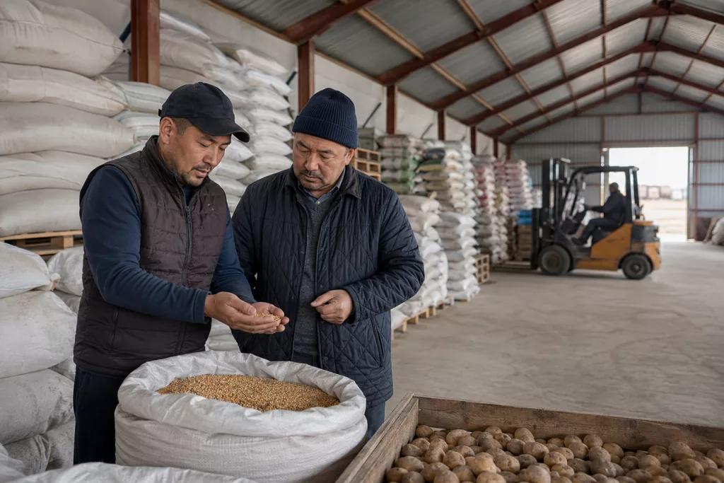 Предприниматели проверяют зерно и продукцию на складе Иллюстрация 2: Как предприятию АПК получить гарантию «Даму» до 85% оборотного кредита
