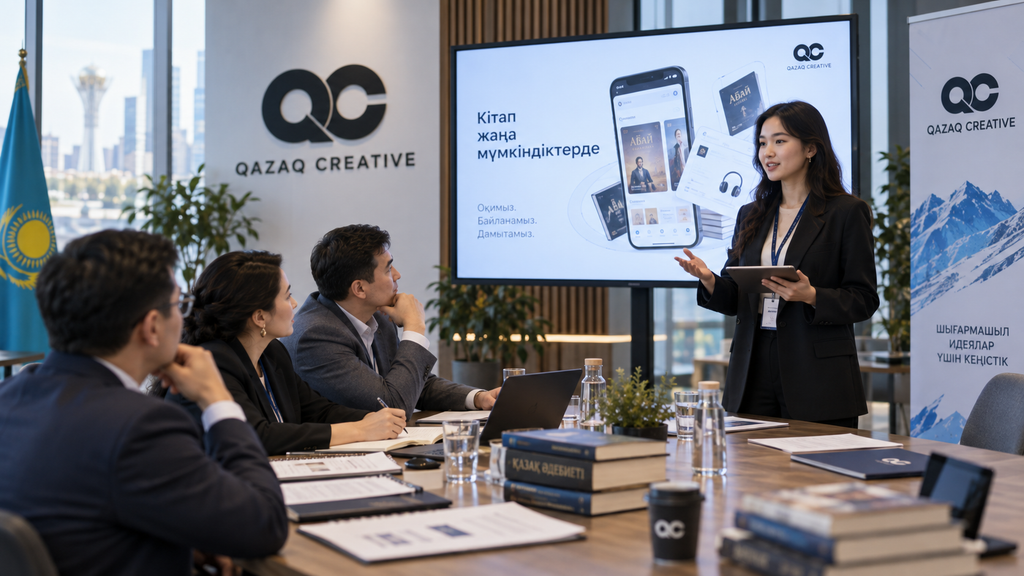 Qazaq Creative раздаст 10 грантов по 5 млн тенге: кто может получить деньги на литературу и LitTech
