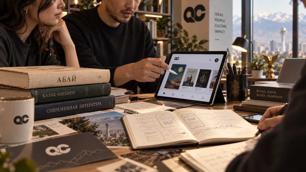 Qazaq Creative раздаст 10 грантов по 5 млн тенге: кто может получить деньги на литературу и LitTech