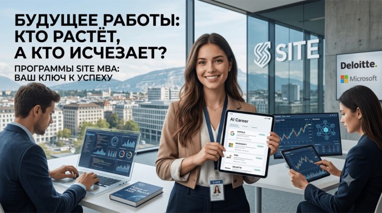 Какие профессии исчезают, какие растут — и почему программы SITE в списке растущих