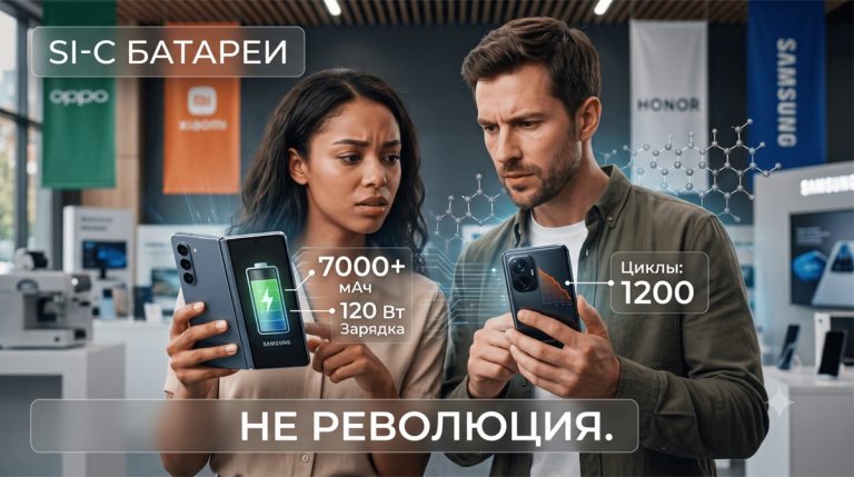 Кремний-углеродные батареи: не революция, а сделка с ресурсом