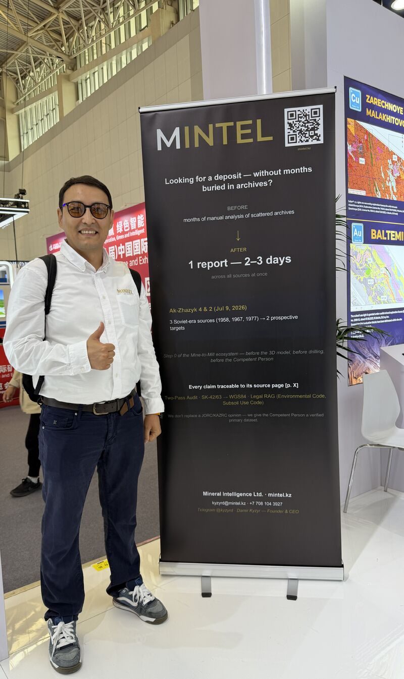 Стенд MINTEL на China Mining 2026