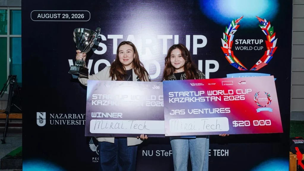 Умные стельки поедут в Кремниевую долину: как прошёл первый Startup World Cup в Казахстане