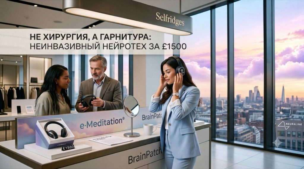 Не имплант в мозг, а гарнитура за £1500: как выглядит неинвазивный нейротех