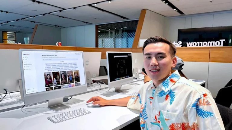 recreate-ai-founder-zakirzhan-aisabayev-imac-workspace