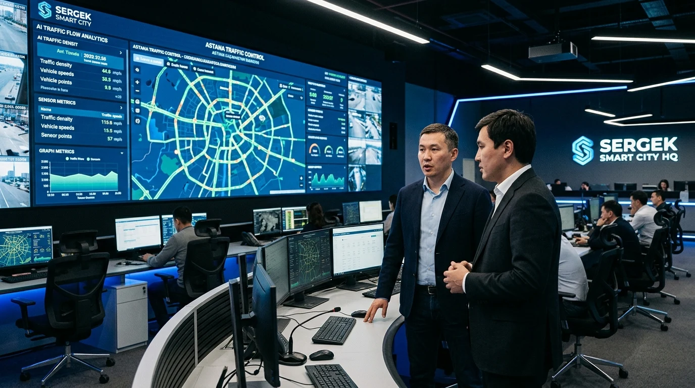 Сергек Кайрат Асет Ахметовы Smart City безопасность Казахстан