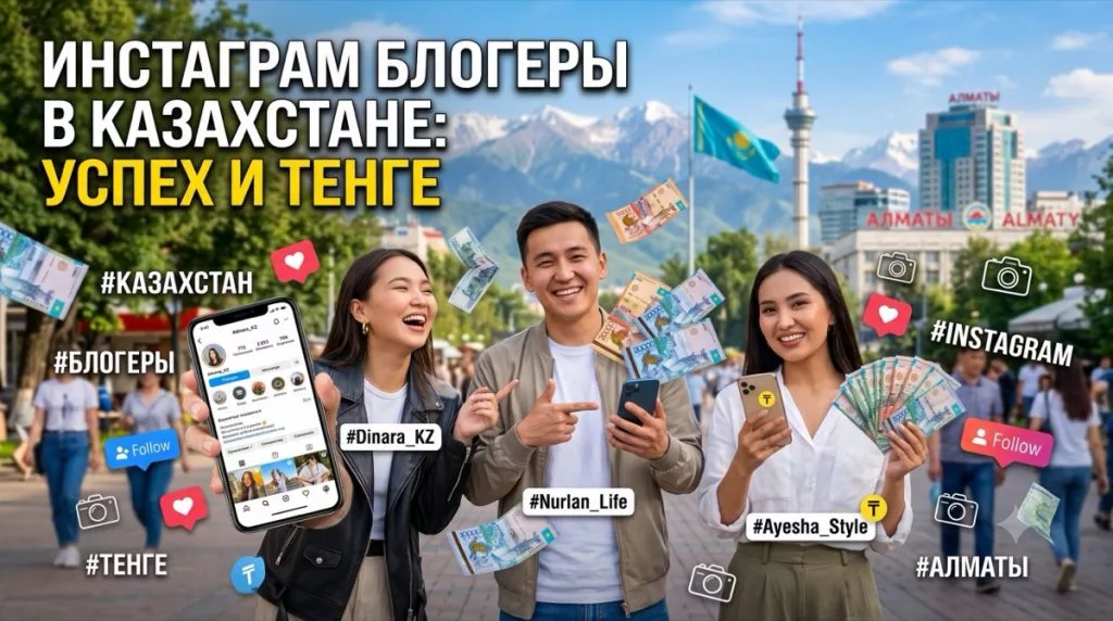 Сколько зарабатывают блогеры в Instagram в Казахстане: от 5 000 тенге до 8 миллионов за один Reels