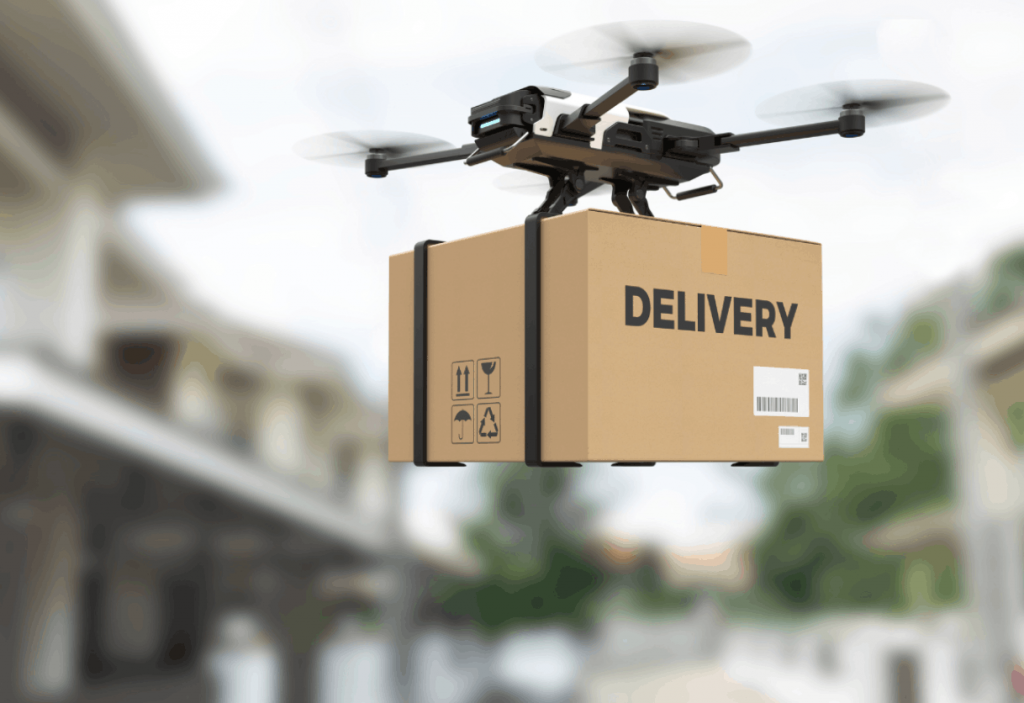 Дрон доставки Amazon Prime Air — расширение до 500 городов
