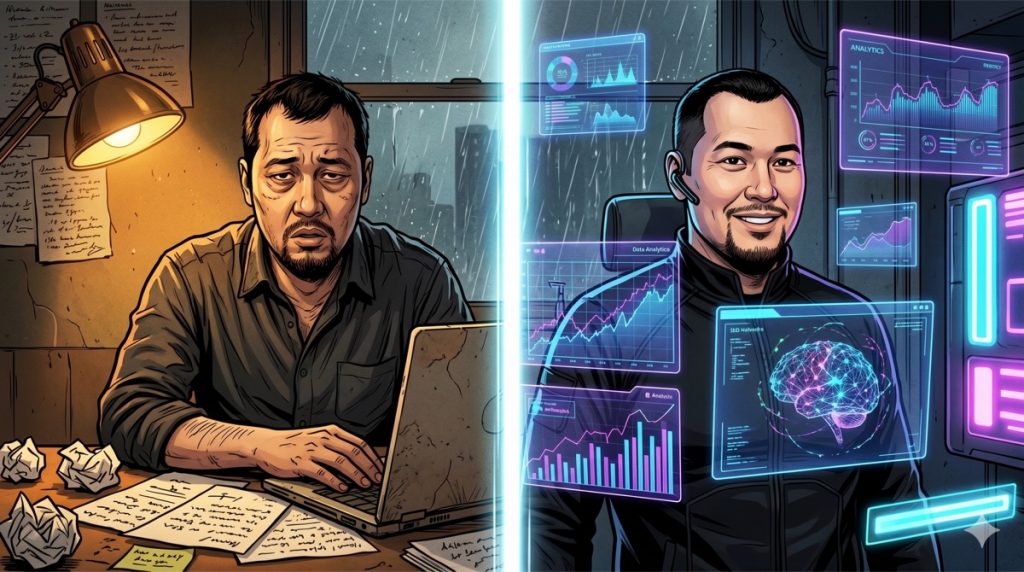Я взял паузу в блоге и трафик упал в 5 раз. Возвращаюсь с новой стратегией — цель 100 визитов/день за 90 дней без рекламы